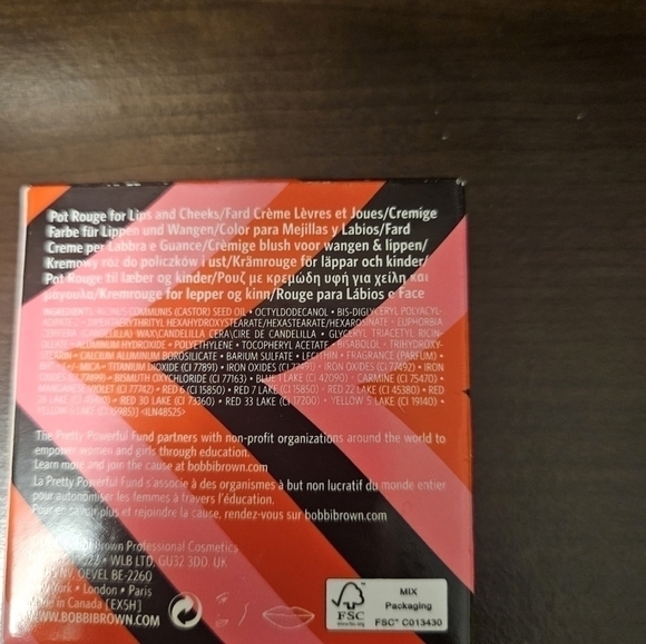 BOBBI Brown Pretty Powerful Pot Rouge for Lips & Cheeks in Powder Pink (NIB) - Picture 5 of 7